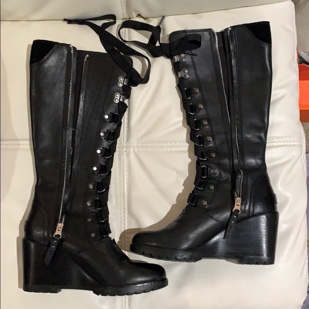 Sorel high heeled boots